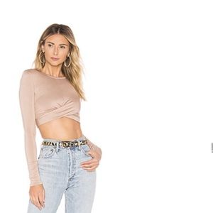 Majorelle Lumi Top - IN TAUPE / MAUVE (NOT BLACK)